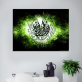 China Factory Seller Picture Canvas Paintings Islamic Calligraphy Wall Art Painting With In The Stock